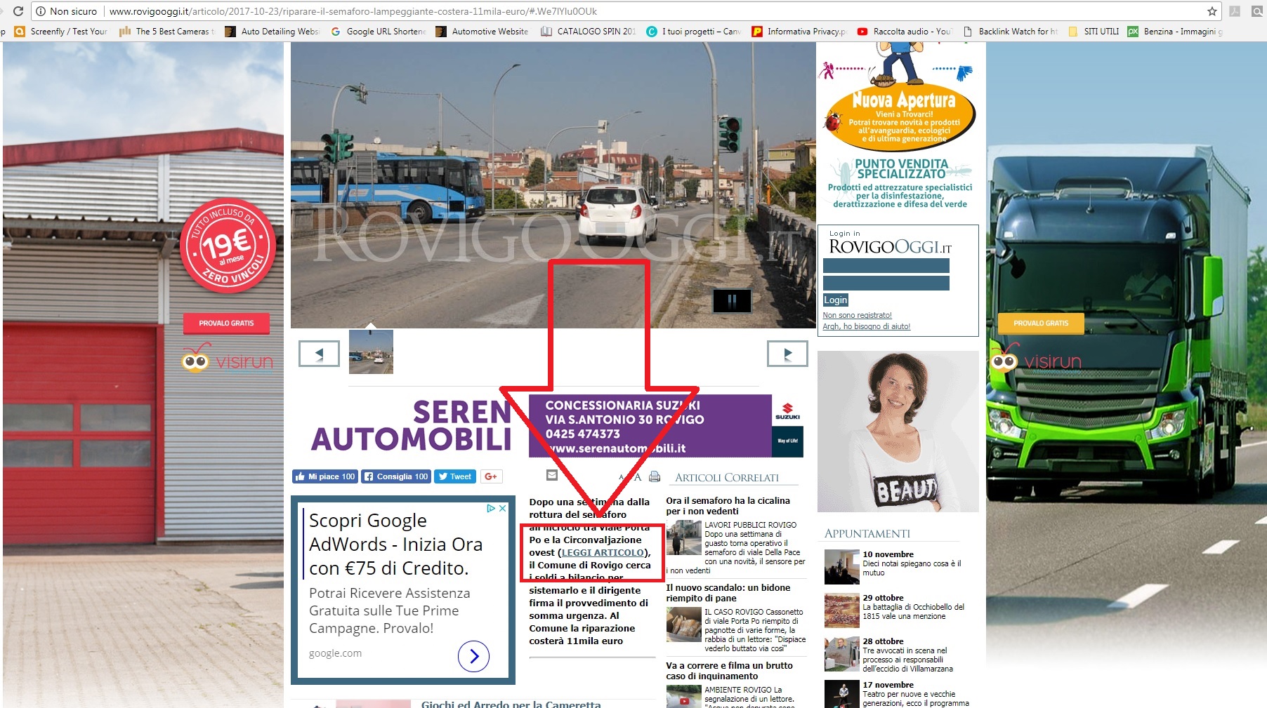 Anchor Test alcuni esempi